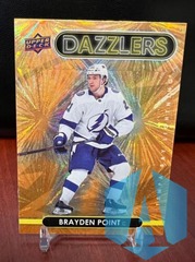 Brayden Point 2021-22 Upper Deck Series 1 Dazzlers Orange #DZ-40 Lightning